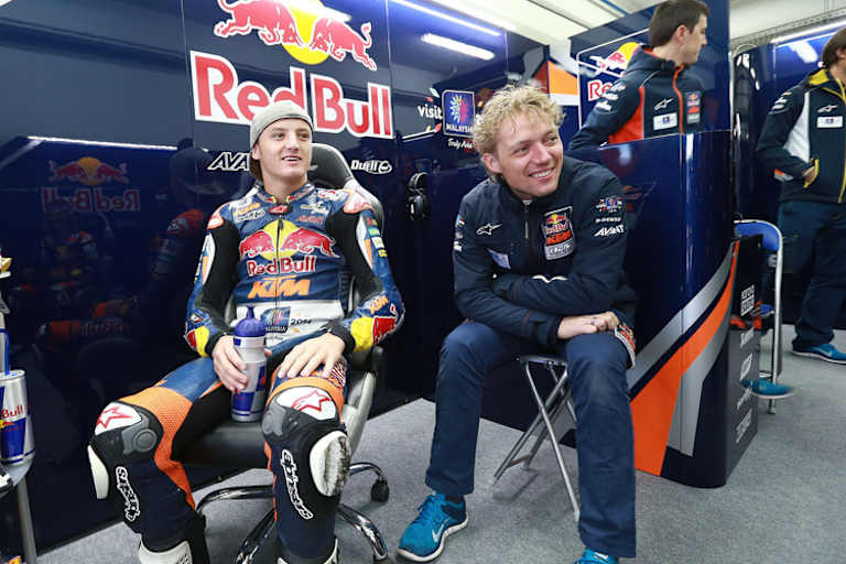 Im Jahr 2014: Jack Miller mit Patrick Unger