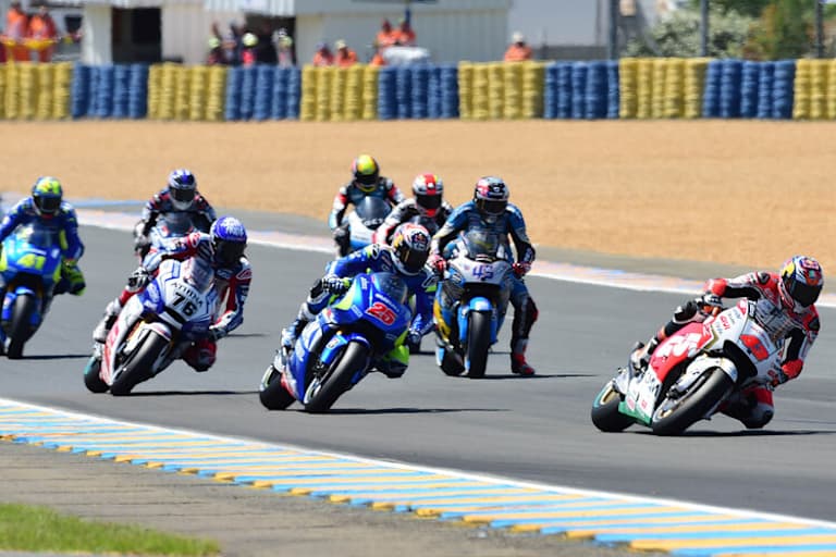 Open gegen Factory: Jack Miller (43) vor Vinales (Suzuki), Baz und Redding