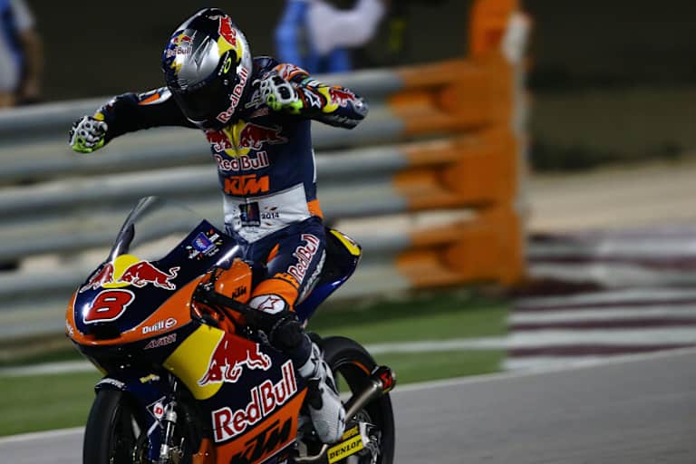 Siegerjubel: Jack Miller gewann in Katar seinen ersten Grand Prix