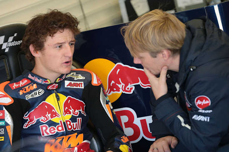 Jack Miller mit seinem neuen Crew-Chief Patrick Unger