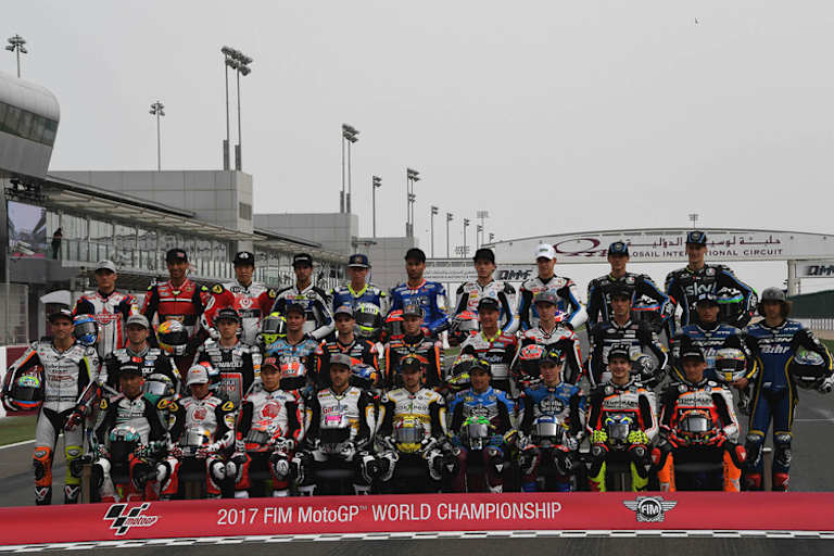 Das Moto2-Feld 2017