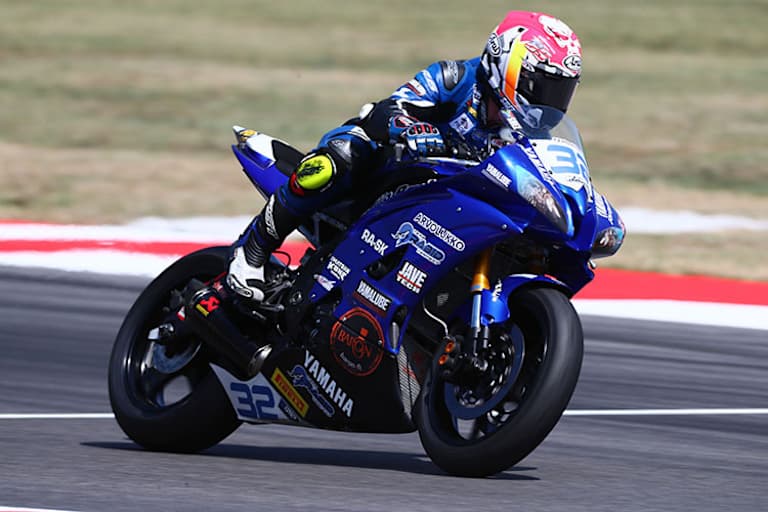 Sheridan Morais auf der Yamaha des Kallio-Teams