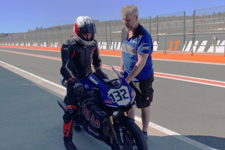 Erster Ausflug mit der Yamaha