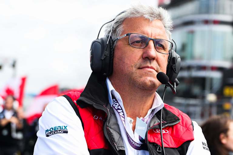 Teamchef Matthias Moser (li.) mit Sohn Marc