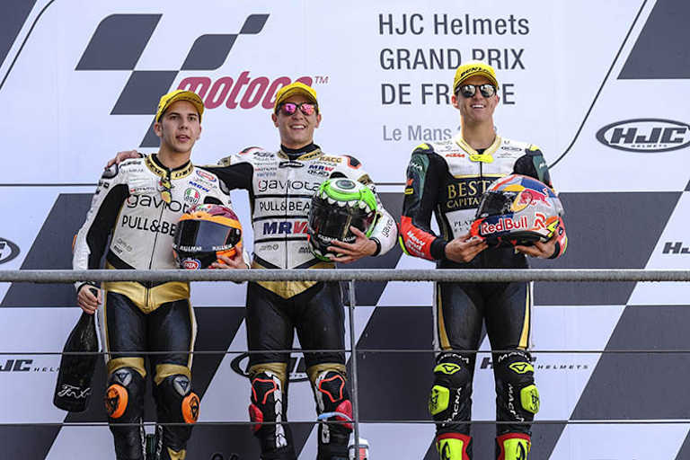 Migno, Arenas und Ramirez in Le Mans