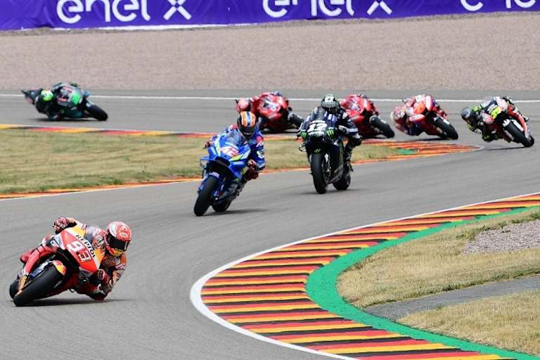 Marc Márquez hängte die Konkurrenz Runde für Runde ab