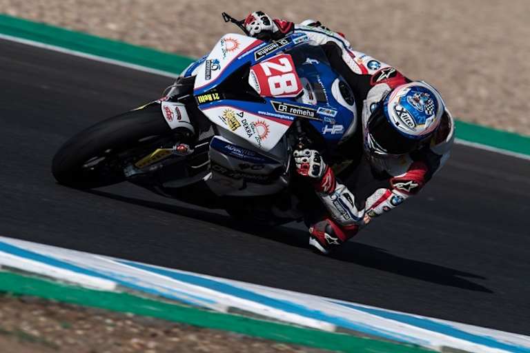 Als Instruktor auf dem Track Walk dabei: der dreifache Deutsche Superbike-Meister Markus Reiterberger