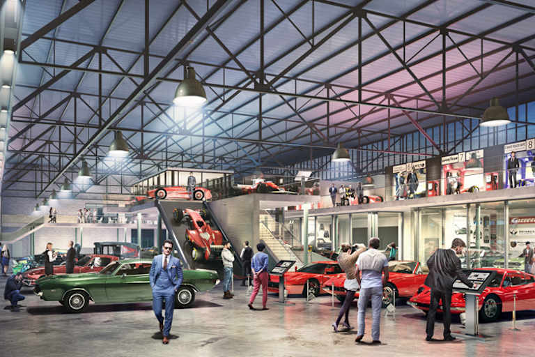 So soll die Schumi-Ausstellung aussehen