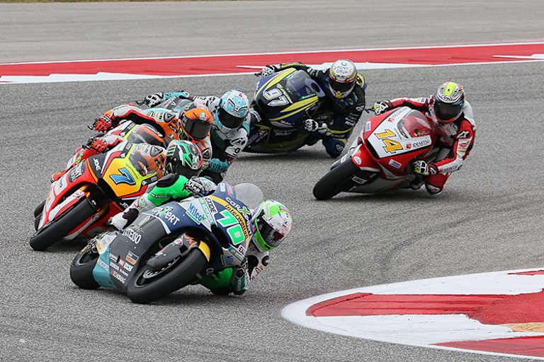 Mulhauser auf der Kalex des Teams CarXpert Interwetten in Texas