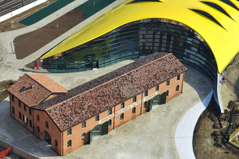 Das Ferrari-Museum in Maranello