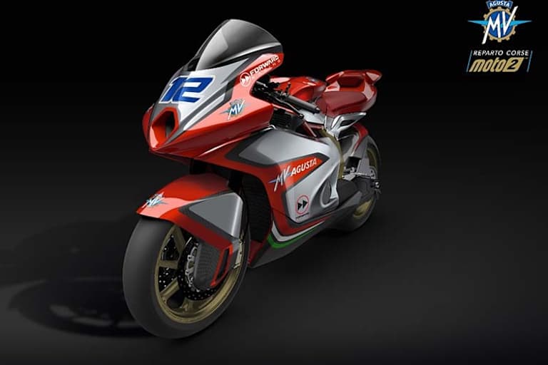 So soll die Moto2-Maschine von MV Agusta aussehen