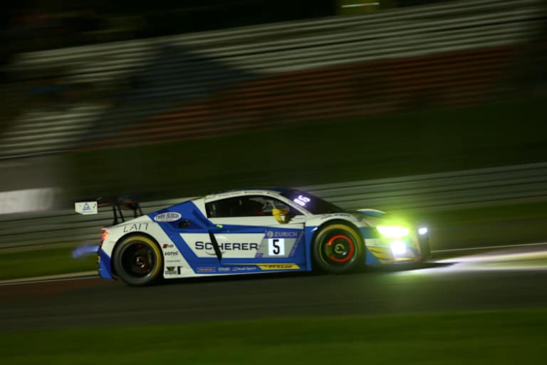 Keine Siegchance mehr: Der Audi R8 LMS von Phoenix Racing