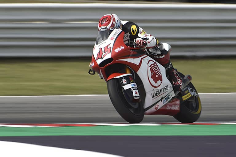 Tetsuta Nagashima auf der Kalex des Idemitsu-Teams