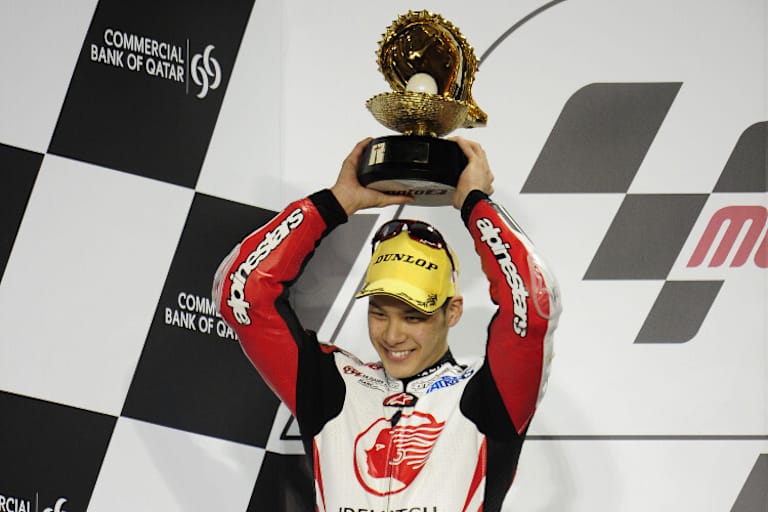 Der erste Podestplatz in Katar wurde die Idemitsu-Team wieder aberkannt