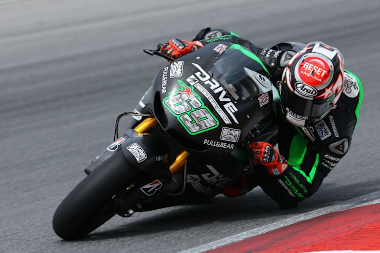 Nicky Hayden lag in Sepang 1,3 sec hinter der Open-Yamaha von Aleix Espargaró