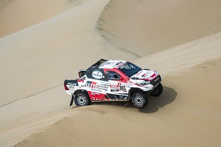 Nasser Al-Attiyah/Mathieu Baumel auf dem Weg zum Sieg