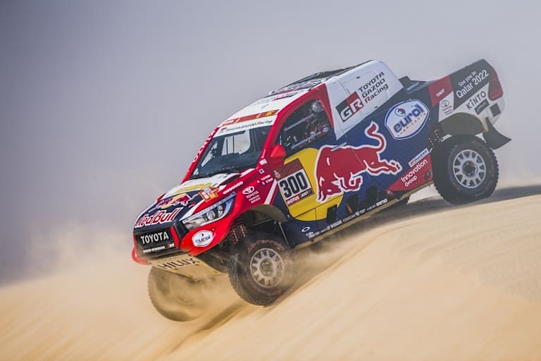 Nasser Al-Attiyah muss um den Ehrenrang bangen