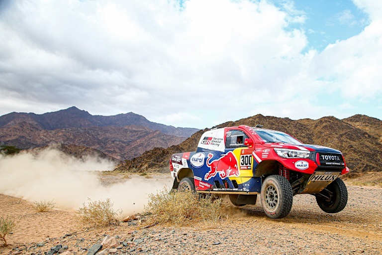 Nasser Al-Attiyah blieb Zweiter