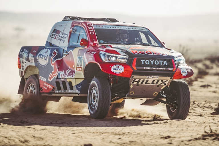 Nasser Al-Attiyah blieb weiter ohne Tagessieg