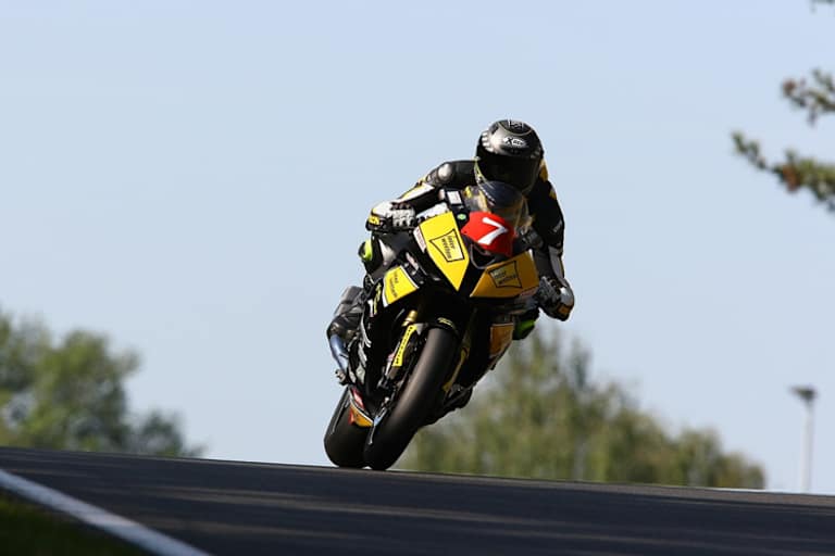 Marco Nekvasil mit der Trainingsbestzeit