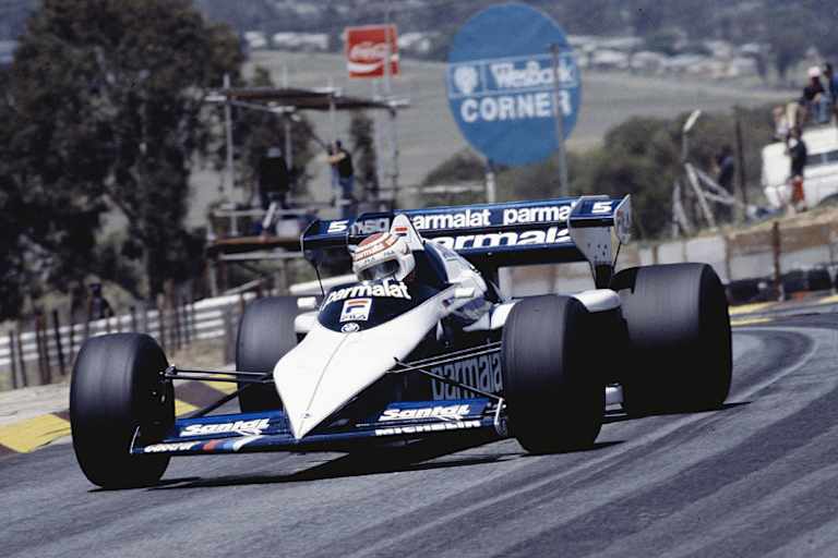 Auch ein Südafrika-GP-Sieger: Nelson Piquet (im Bild im Brabham BT53 BMW beim GP von 1984, den Niki Lauda gewann)