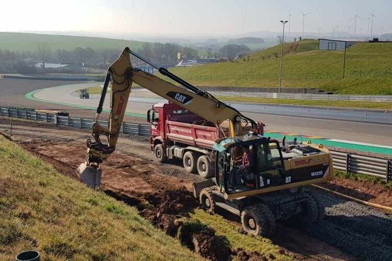 Die Teilstücke zwischen Karthalle und Kurve 10 müssen modernisiert werden