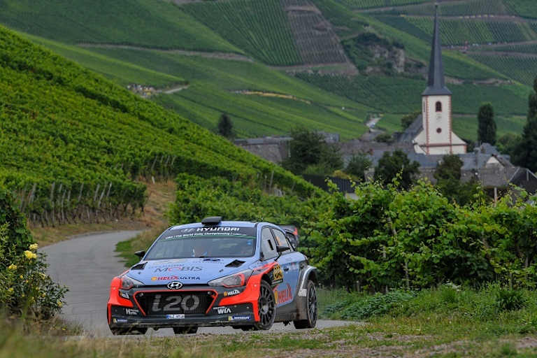 Thierry Neuville verlor um eine Zehntelsekunde den zweiten Platz