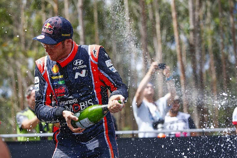 Thierry Neuville erzielte bei vier Rallyes die meisten Siege 2017