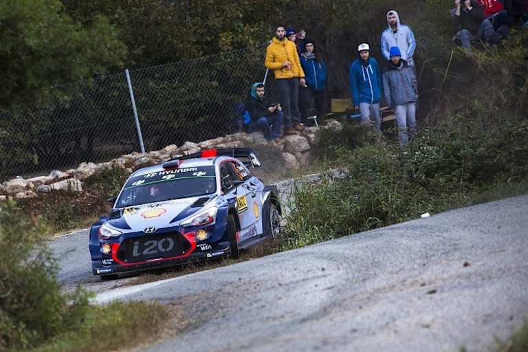 Thierry Neuville fiel beim Finale aus
