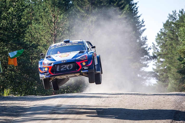 Thierry Neuville blieb in der Tabelle vorne