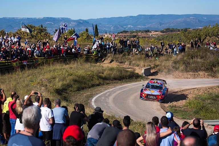   Thierry Neuville bei seinem ersten Spanien-Sieg