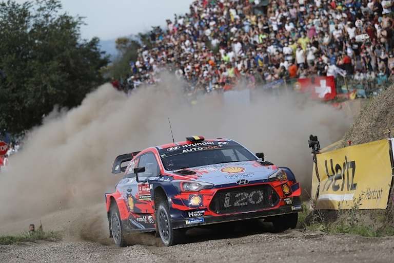 Vorjahressieger Thierry Neuville diesmal Zweiter