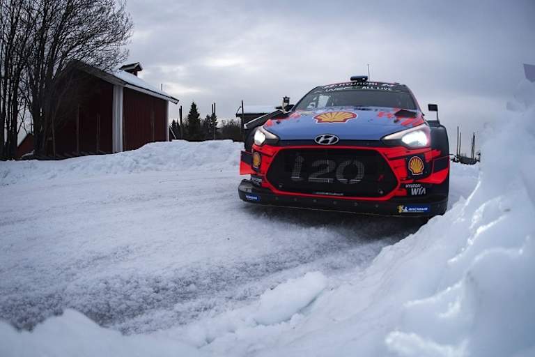 VorjahressiegerThierry Neuville diesmal Dritter