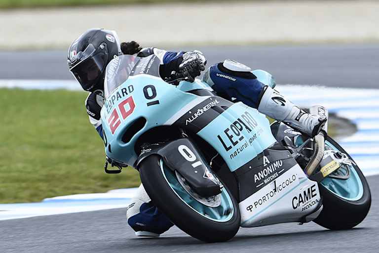 Nocco auf der Kalex des Leopard-Teams