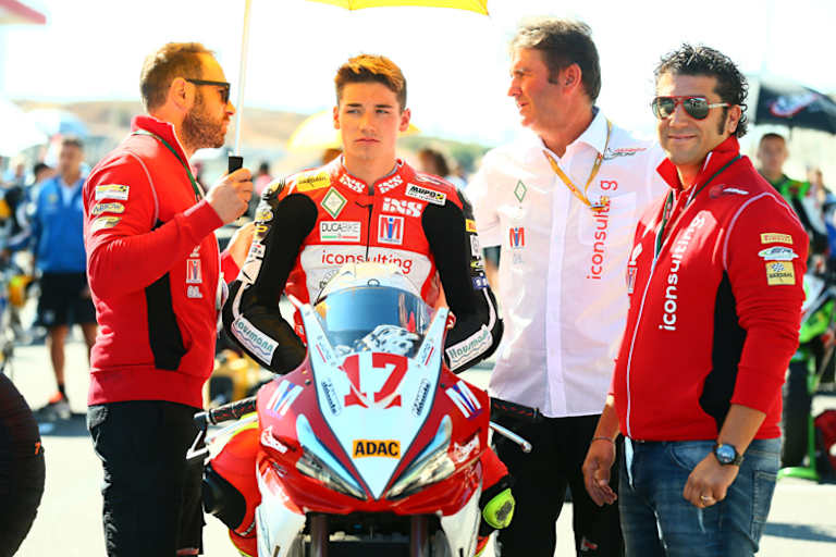 2017 zweimal in den WM-Punkten: Gabriel Noderer