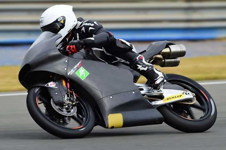 Valencia: Dort testete Norrodin erstmals die Moto3-Honda