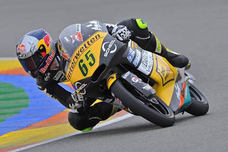 Philipp Öttl mit der 2014-Kalex-KTM in Valencia