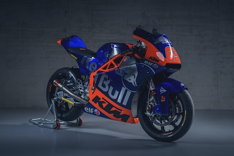 Das Bike von Philipp Öttl in den Red Bull KTM Tech 3-Farben