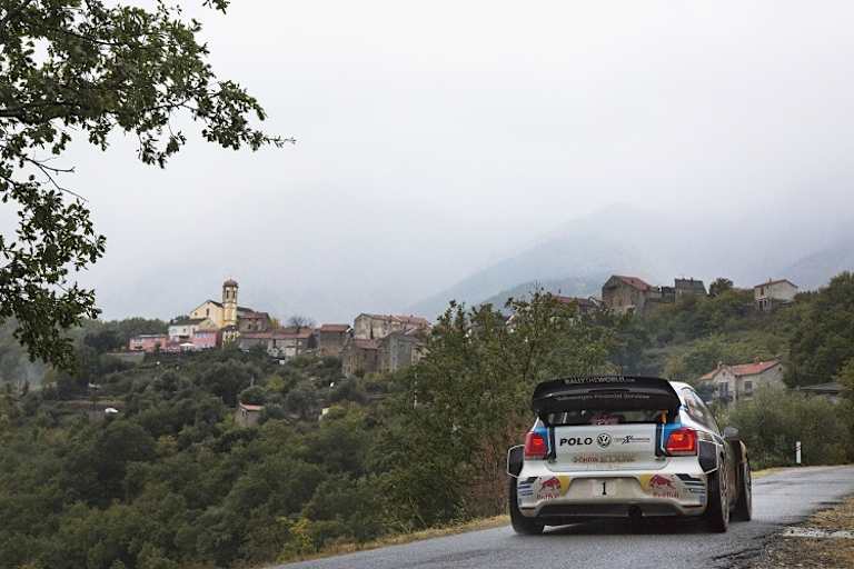 Sébastien Ogier auf Korsika