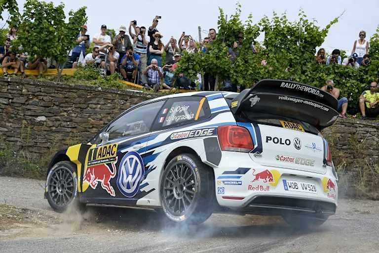Deutschland-Sieger Sébastien Ogier in Action