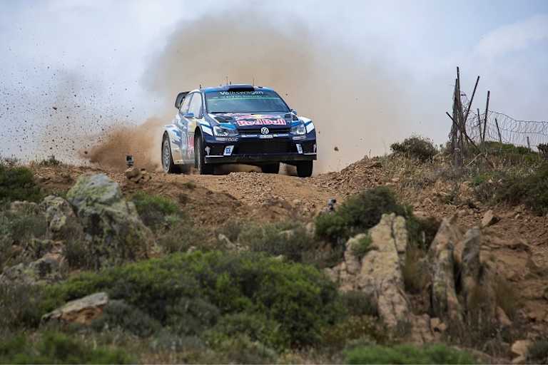 Sébastien Ogier hatte es auf Sardinien nicht leicht