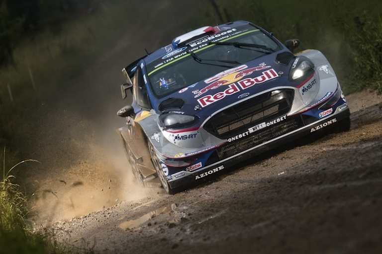 Sébastien Ogier verteidigte die Tabellenführung