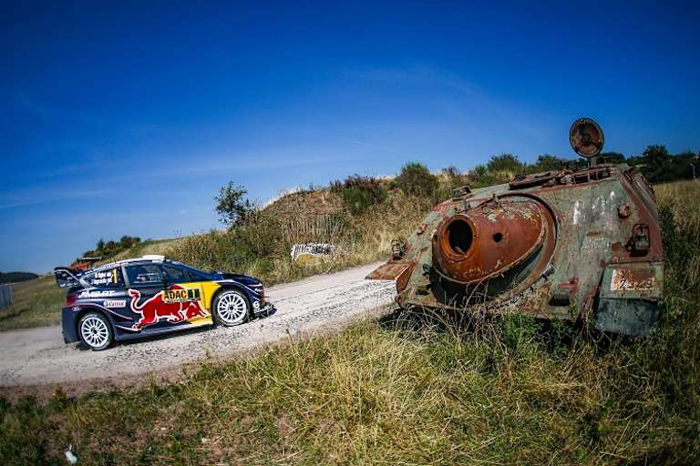 Ein Reifenschaden war das Schicksal von Sébastien Ogier