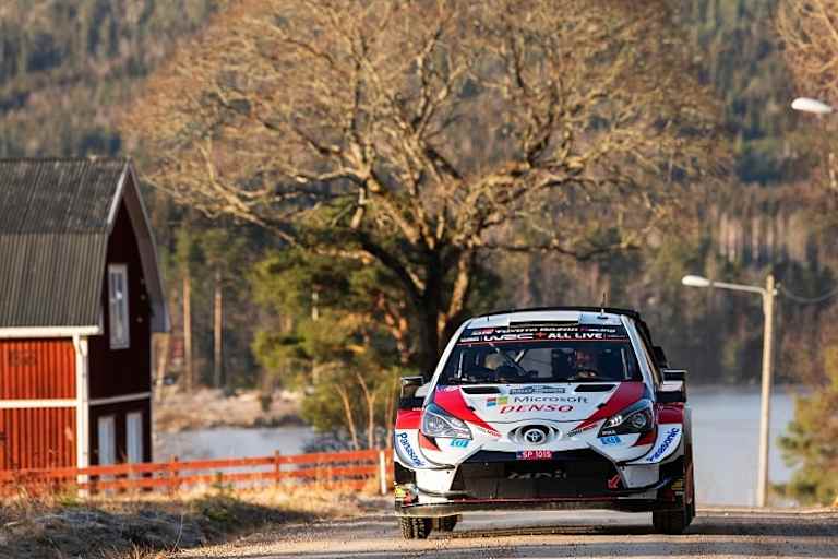Sébastien Ogier auf Podestkurs