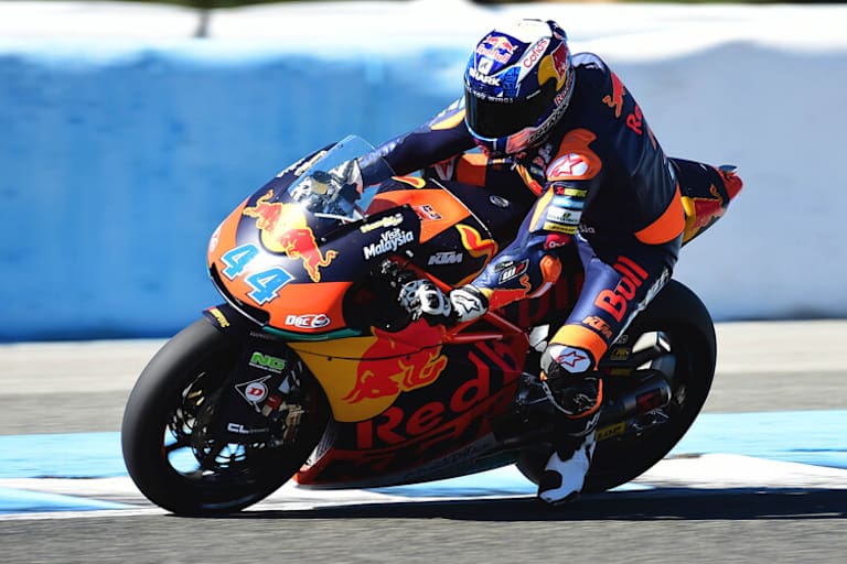 Oliveira auf seiner KTM in Jerez