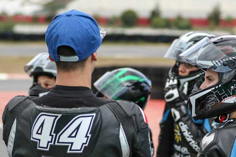 Oliveira mit seinen Schützlingen aus dem «Oliveira Cup»