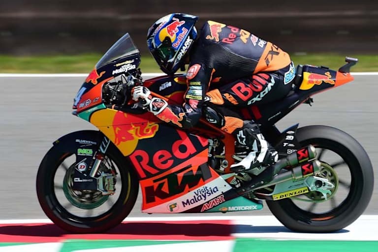 Darf nicht in Brünn testen: Miguel Oliveira auf der Moto2-KTM