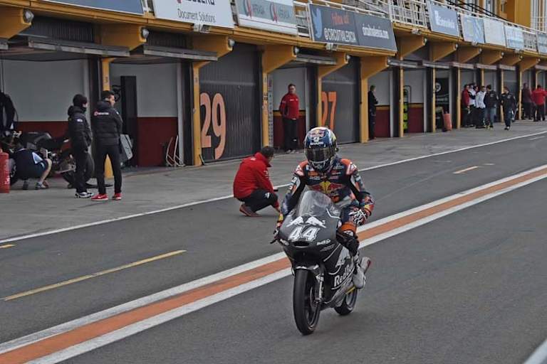 Miguel Oliveira war der schnellste Moto3-Pilot