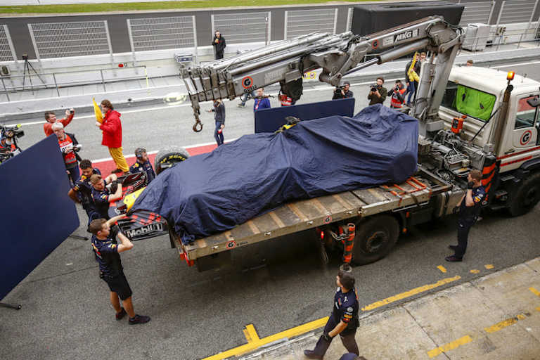 Damit war der Tag für den Red Bull Racing-Piloten gelaufen
