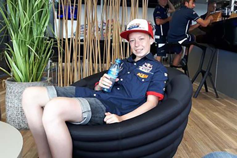 Orgis in der Red Bull Energy Station in Assen